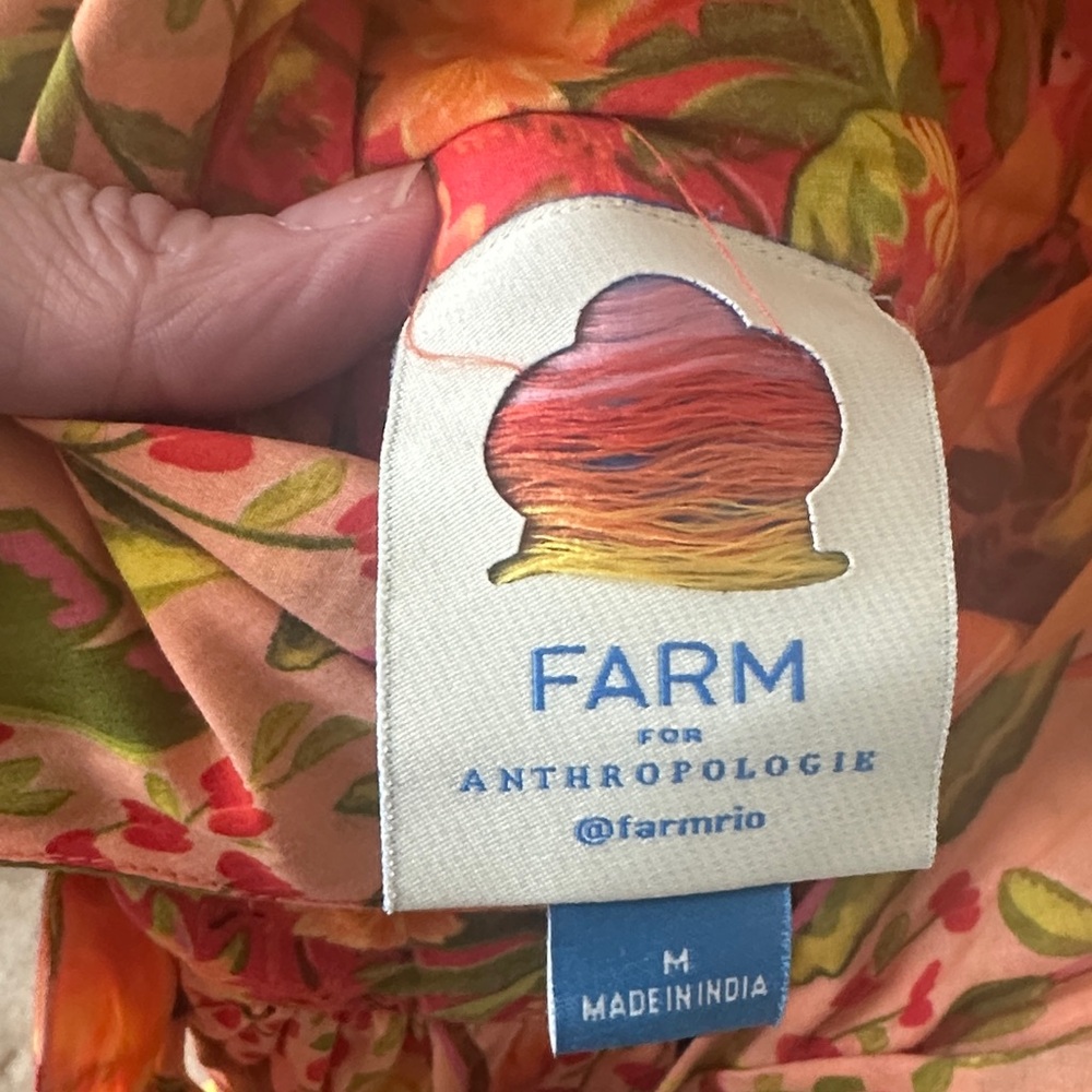 Floral Multicolor Maxi Dress -Farm Rio - Picture 2 of 4